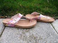 Sommer Zehentrenner Sandalen mit Pastell Farben Gr.42 Bayern - Gersthofen Vorschau