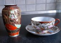 Asiatische Vase + Teetasse Nordrhein-Westfalen - Tönisvorst Vorschau