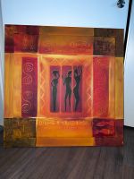 Wandbild Bild Kunstdruck  rot orange 80 x 80 cm Rheinland-Pfalz - Bingen Vorschau