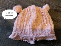 Wintermütze Mütze Pink Mädchen Glitzer Bommel Nordrhein-Westfalen - Schieder-Schwalenberg Vorschau