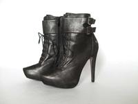 Stiefeletten in Anthrazit mit Stilettoabsätzen, Gr. 38 Bayern - Neuburg a.d. Donau Vorschau