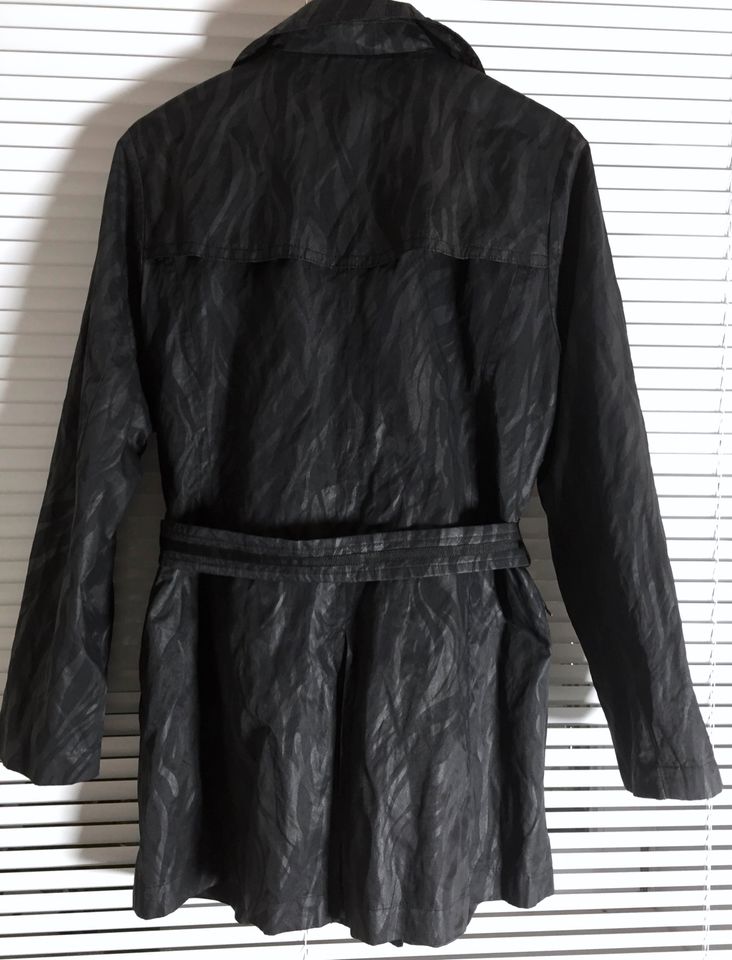 Trenchcoat Mantel lange Jacke 40 L anthrazit GERRY WEBER in München