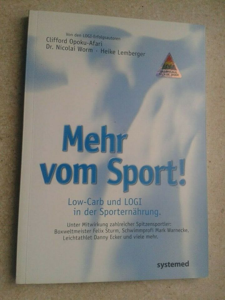 Mehr vom Sport Low-Carb und LOGI in der Sporternährung in Regensburg