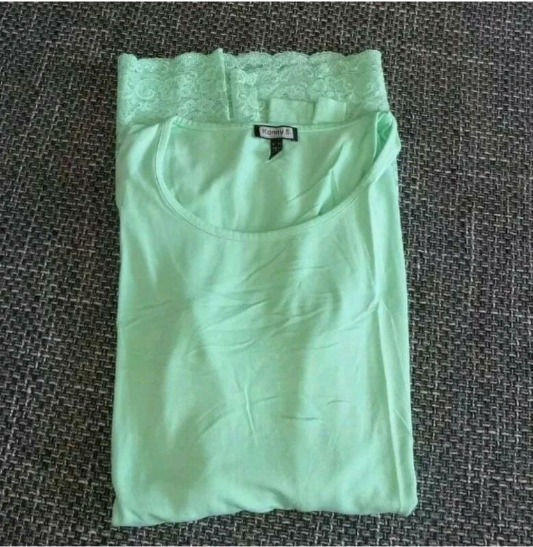 Kenny S. Damen Set Bluse +Longshirt Spitze Gr.34 in Eichenzell