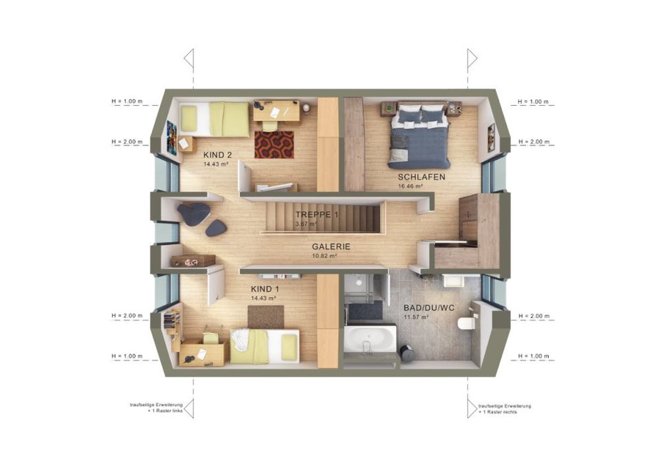 Grundstück von privat mit Living Einfamilienhaus samt PV und Speicher in Barmstedt