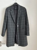 Mango Blazer Longblazer Mantel Jacke kariert grau XS S Berlin - Spandau Vorschau