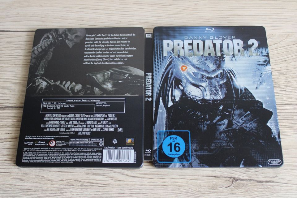 Bluray Steelbook Predator Collektion in Bernburg (Saale)