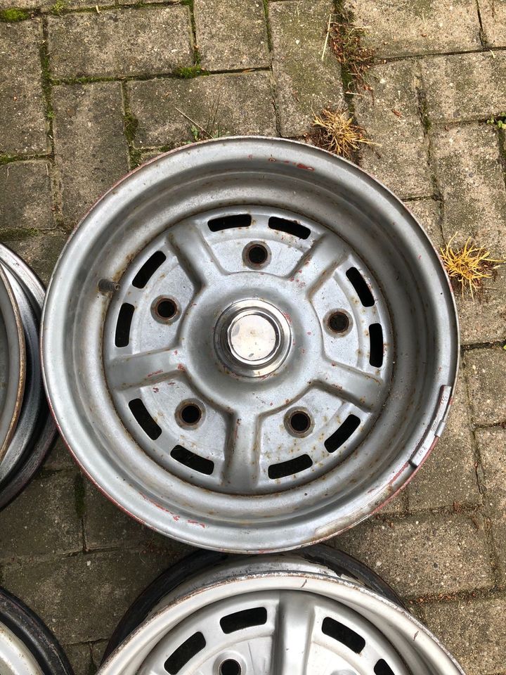 Lemmerz Sprintstars Felgen 5.5x15 VW T1 T2 Brezel Ovali Käfer in Castrop-Rauxel