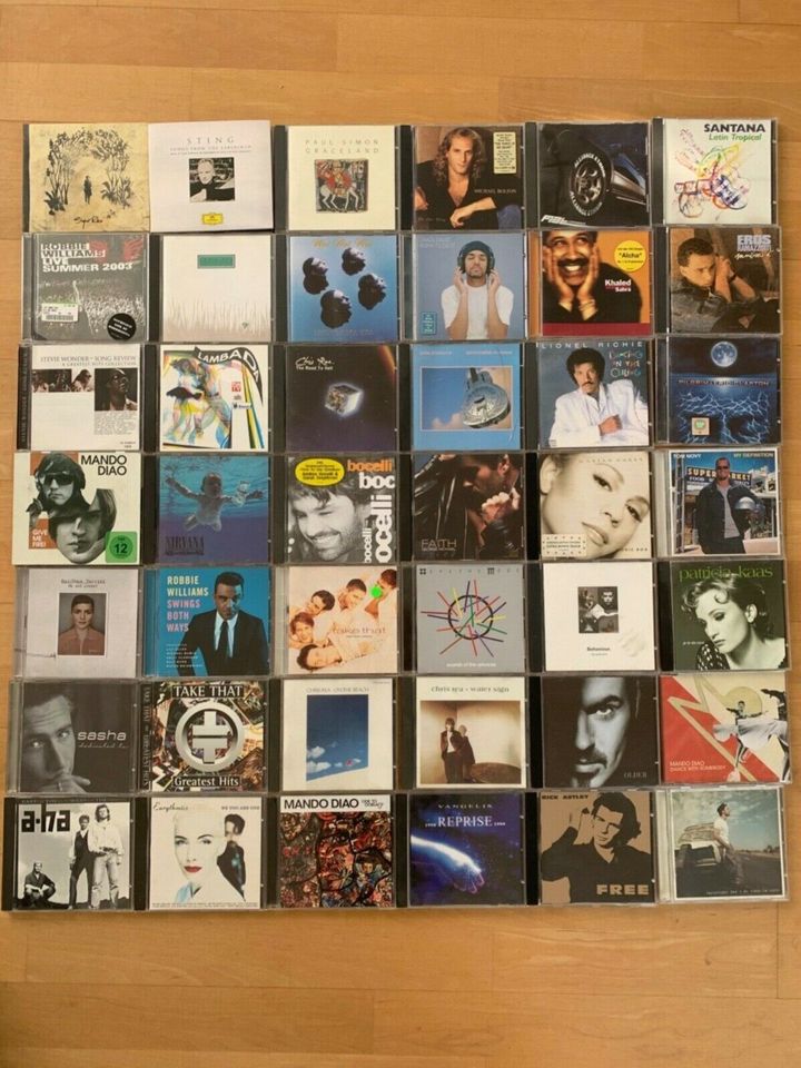 CD Sammlung / Konvolut Popmusik 80er/90er /Anfang 2000,  42 CDs in Offenbach