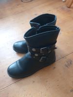 Stiefel Metal schwarz stabil 39 Hessen - Wiesbaden Vorschau