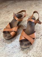 Sandalen Leder Gr. 38 Baden-Württemberg - Weinheim Vorschau