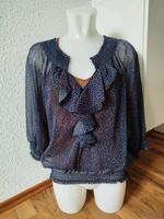 Transparente Bluse von Zara basics mit passendem Top Gr. L Bayern - Aschaffenburg Vorschau
