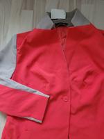 Blazer rot beige/grau besonders neu Etikett Gr. 50 bpc selection Harburg - Hamburg Eißendorf Vorschau
