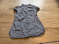 Karierte Bluse weiß/blau XL Niedersachsen - Hameln Vorschau