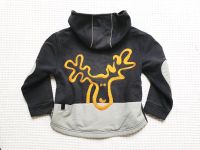 ♥ Elkline ♥ sweat Jacke Gr.116 grau XXL Elch Logo TOP Niedersachsen - Gifhorn Vorschau