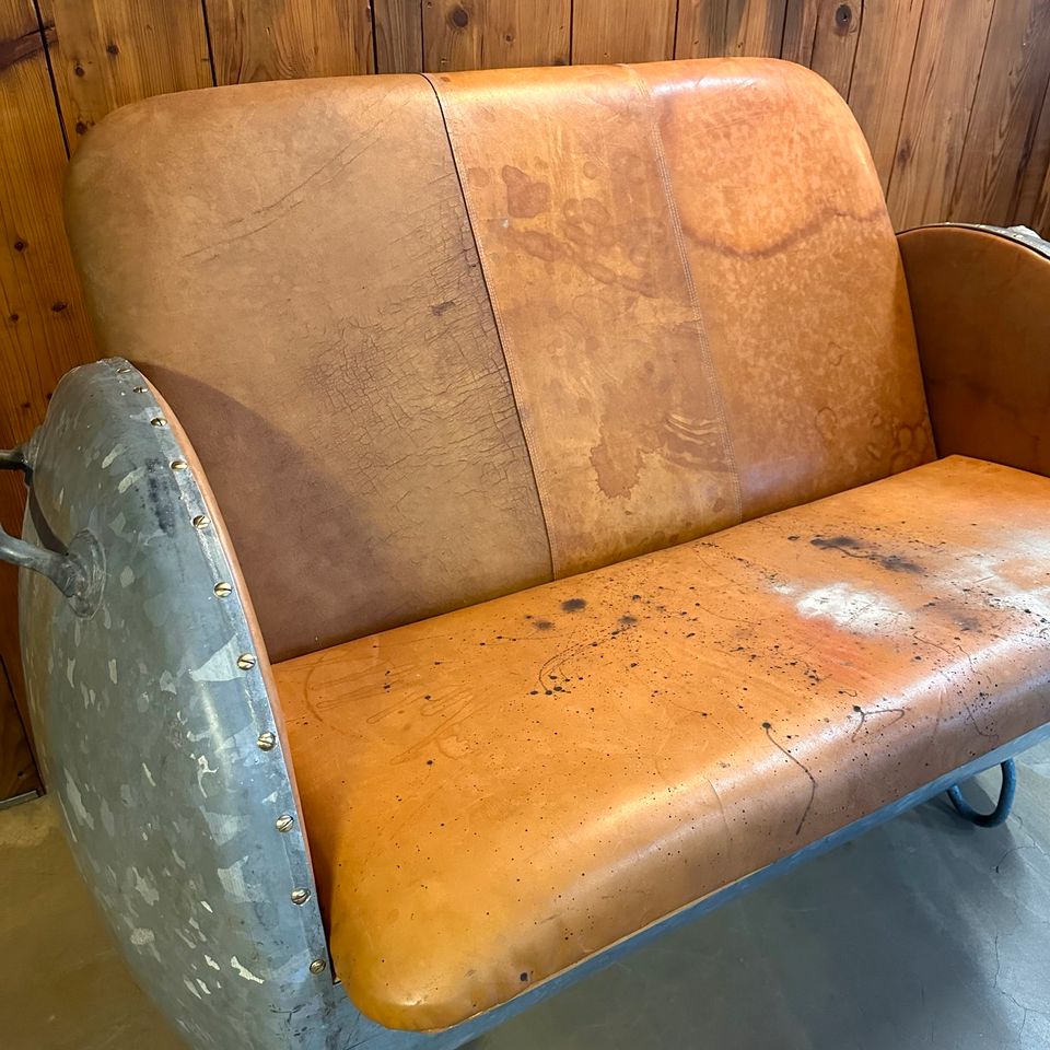 Ledersofa Loft Oldtimer Werkstatt Man Cave Oldtimer Werkstatt in Hechthausen