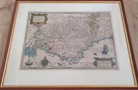 Original Kupferstichkarte 1580 P.J. Bompario Karte der Provence Nordrhein-Westfalen - Leverkusen Vorschau