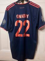 FC Bayern München Trikot 2019/2020 CL Gnabry third blau Adidas XL Schleswig-Holstein - Kiel Vorschau