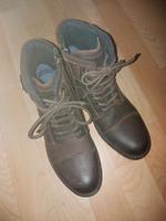 Neu Leder Stiefel von output Herren Größe 40 Herbst Winter Thüringen - Greiz Vorschau