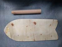 SURF WACKELBRETT balance board DIY-Kit flexibles Kiefern Holz. Hessen - Körle Vorschau