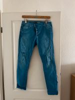 Jeans Please türkisblau Größe L Harburg - Hamburg Marmstorf Vorschau