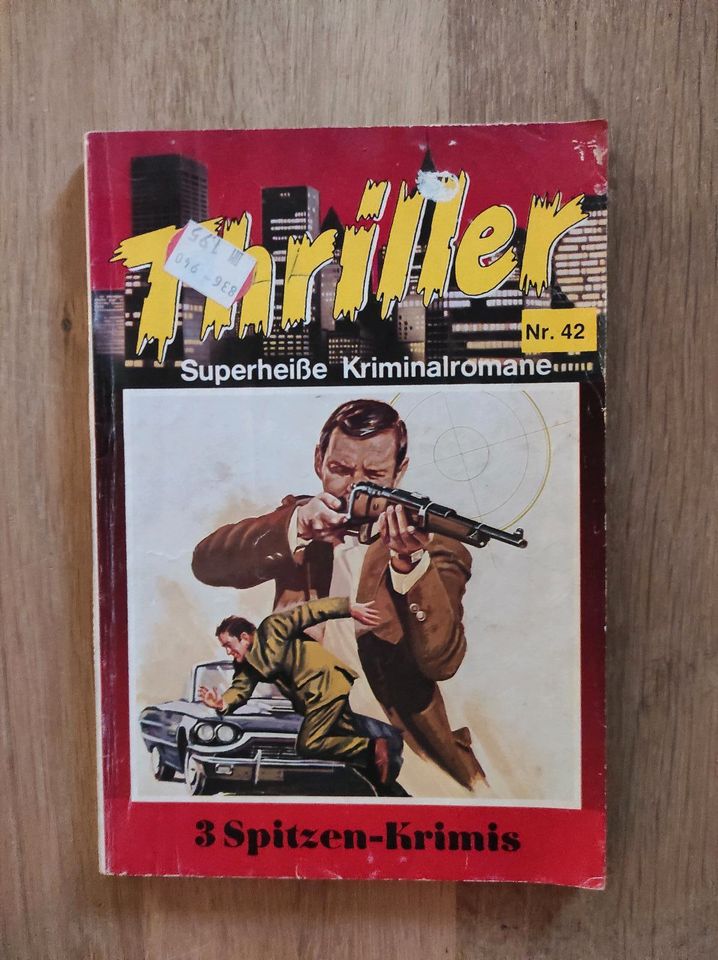 Thriller - Krimiromane +++ 3 Hefte in Birkenwerder