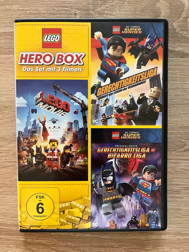 LEGO Hero Box DVD-Set mit 3 Filmen in Pirna