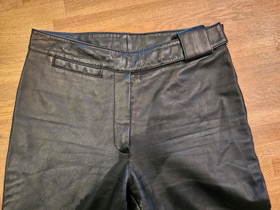 Gipsy Lederhose Hose Echtleder Gr.S / Gr.36 schwarz neuw. in Recklinghausen