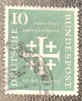 Briefmarke Deutscher evangelischer Kirchentag1956, 10 Pfennig Nordrhein-Westfalen - Leverkusen Vorschau