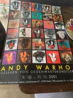 Großes Andy Warhol Poster von 2001 Brandenburg - Petershagen Vorschau