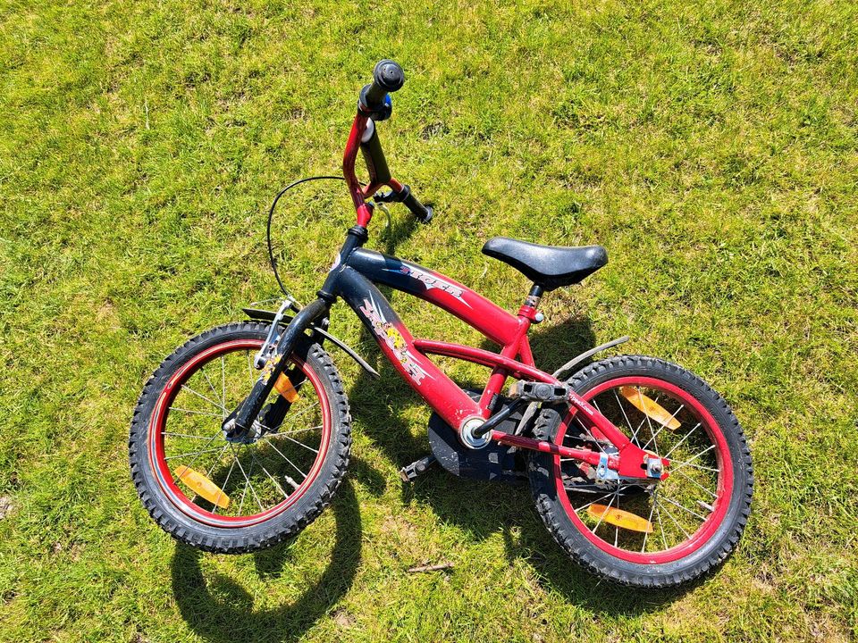 Yipeeh Tiger Kinder Fahrrad, 16 Zoll, rot in Bad Wimpfen