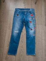 Cambio Jeans Vintage Lili Gr. M Stickerei blau Damen Niedersachsen - Wetschen Vorschau