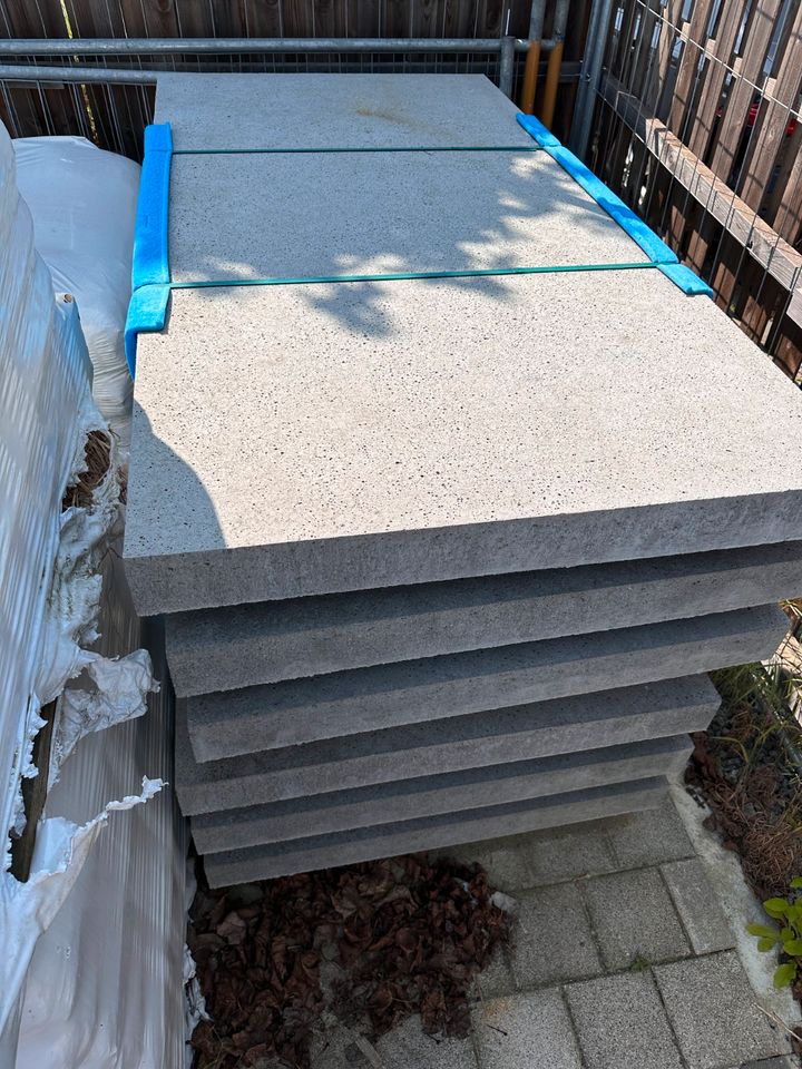 Betonplatten in XXL 200x100x10cm für Pool und Gartengestaltung in