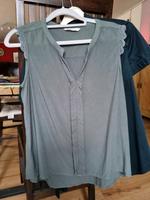 Bluse von only in khaki ohne Ärmel Hessen - Hasselroth Vorschau