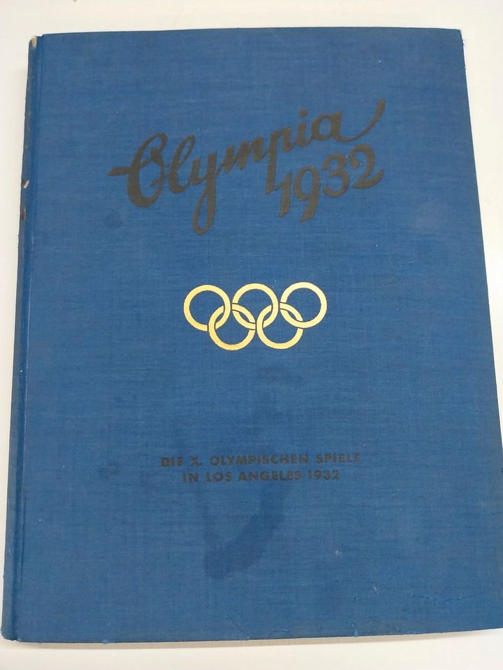 Buch Olympiade 1932, Reemtsa Bilderdienst, selten! in Gummersbach