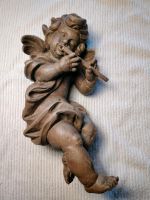 Engel mit Flöte von bekannten Holzschnitzer aus Bad Bayersoin Rheinland-Pfalz - Klein-Winternheim Vorschau