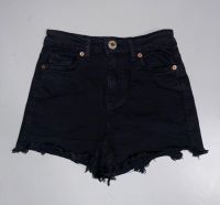 Schwarze High Waist Destroyed Jeans Hotpants von Bershka Gr. XXS Nordrhein-Westfalen - Geseke Vorschau