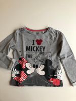 C&A Disney Micky+Minnie Mouse Sweatshirt grau Pail. 128 neuwertig Düsseldorf - Eller Vorschau
