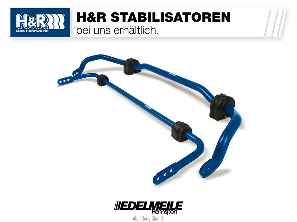 H&R Stabilisator Kit f. VW Polo 4 9N 5 6R 6C 6 AW WRC GTI TSI TDI in Gießen