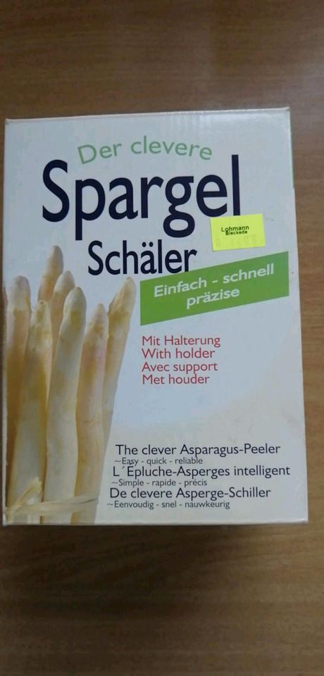 Spargelschäler in Bleckede