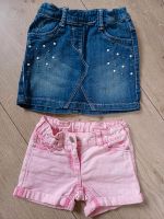 Set Jeansrock und Shorts Gr. 92 Westerwaldkreis - Großholbach Vorschau