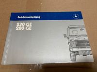 Original Mercedes Benz Bedienungsanleitung 230GE & 280GE W460 Nordrhein-Westfalen - Willich Vorschau