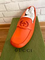 Gucci Mokassins Orange Leder Neu 43 Köln - Nippes Vorschau