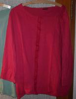 Damen Shirt mit 3/4 Ärmel Gr. 46 48 XL fuchisa-rot Bayern - Landshut Vorschau