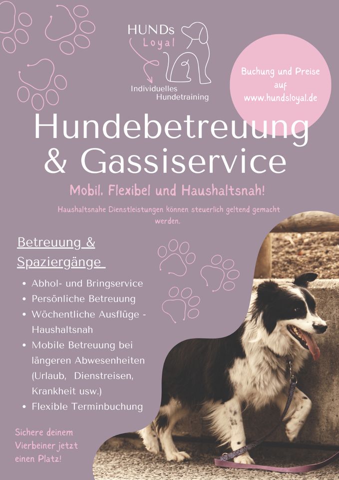 Hundebetreuung in Waldenburg