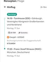 Flug von Edinburgh nach München Thüringen - Sonneberg Vorschau
