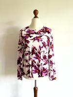 Samsoe Samsoe Bluse M Lila/Weiß/Blüten-Print 100% Viskose Altona - Hamburg Sternschanze Vorschau