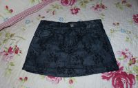 ღ♥Benneton Jeansrockღ♥Gr.90 18-24 Mon.ღ♥schwarz/glitzer Bayern - Ursberg Vorschau