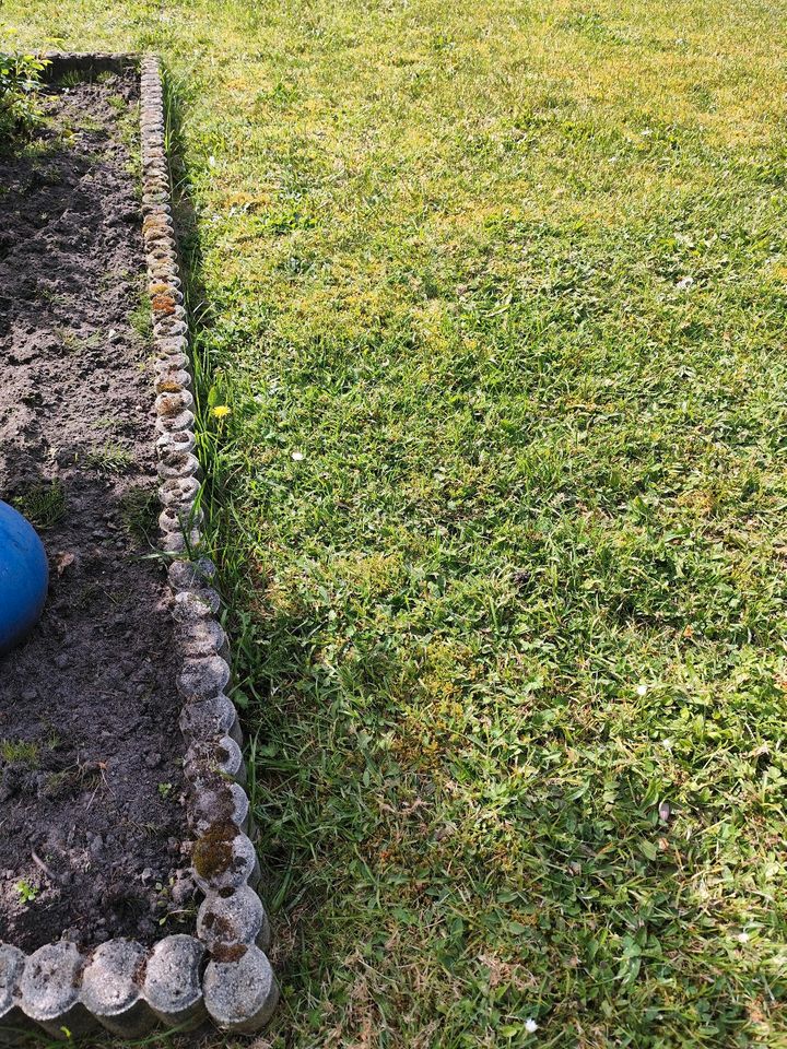 ❌ Rasenkanten Steine Beeteifassung Garten in Osnabrück