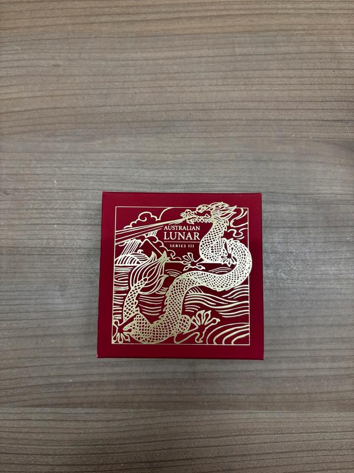 1/10 OZ Goldmünze Lunar 3 Drache polierte Platte limitiert in Bamberg